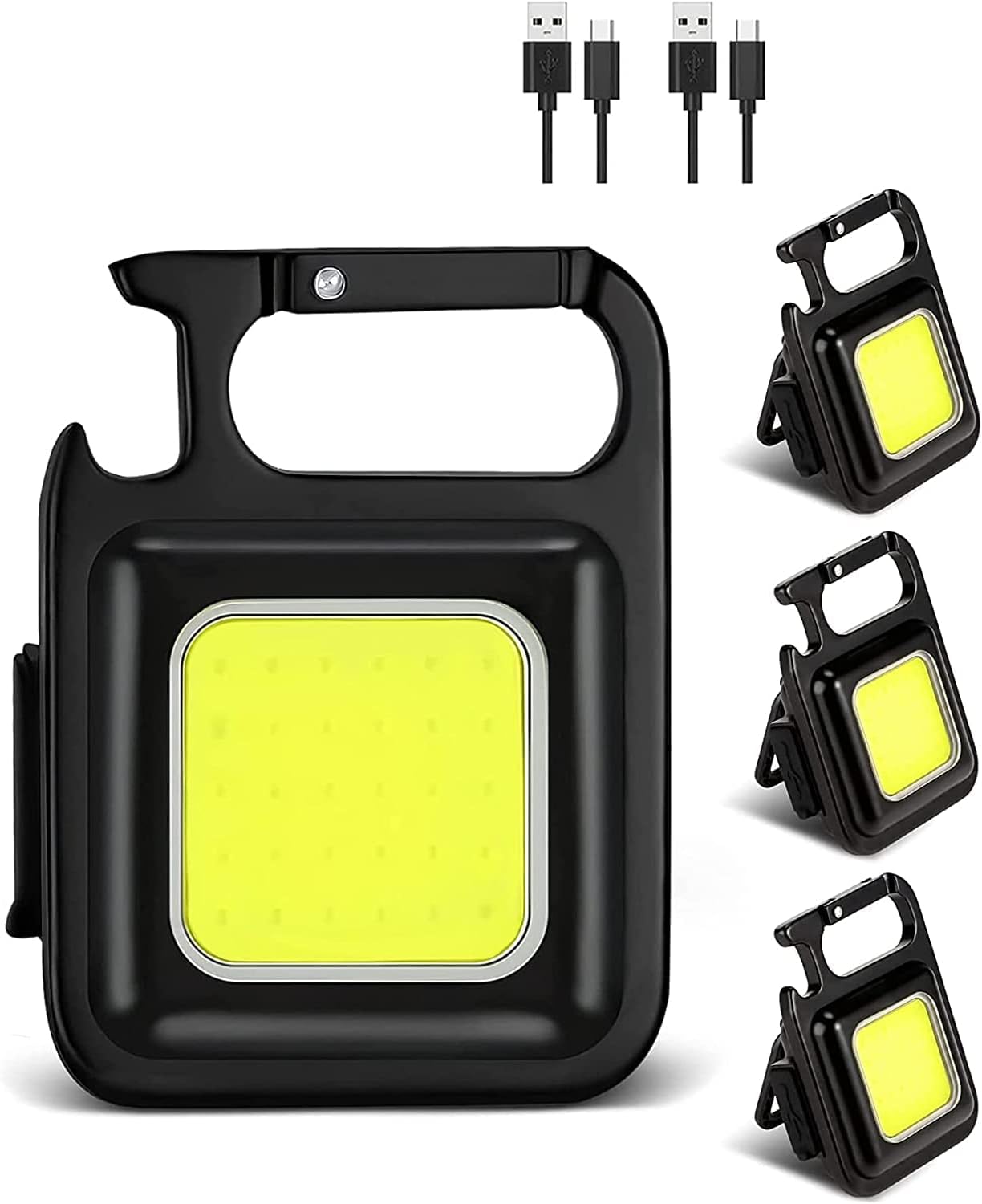 Mini COB Keychain Flashlight, Mini COB Torch, COB Rechargeable Keychain