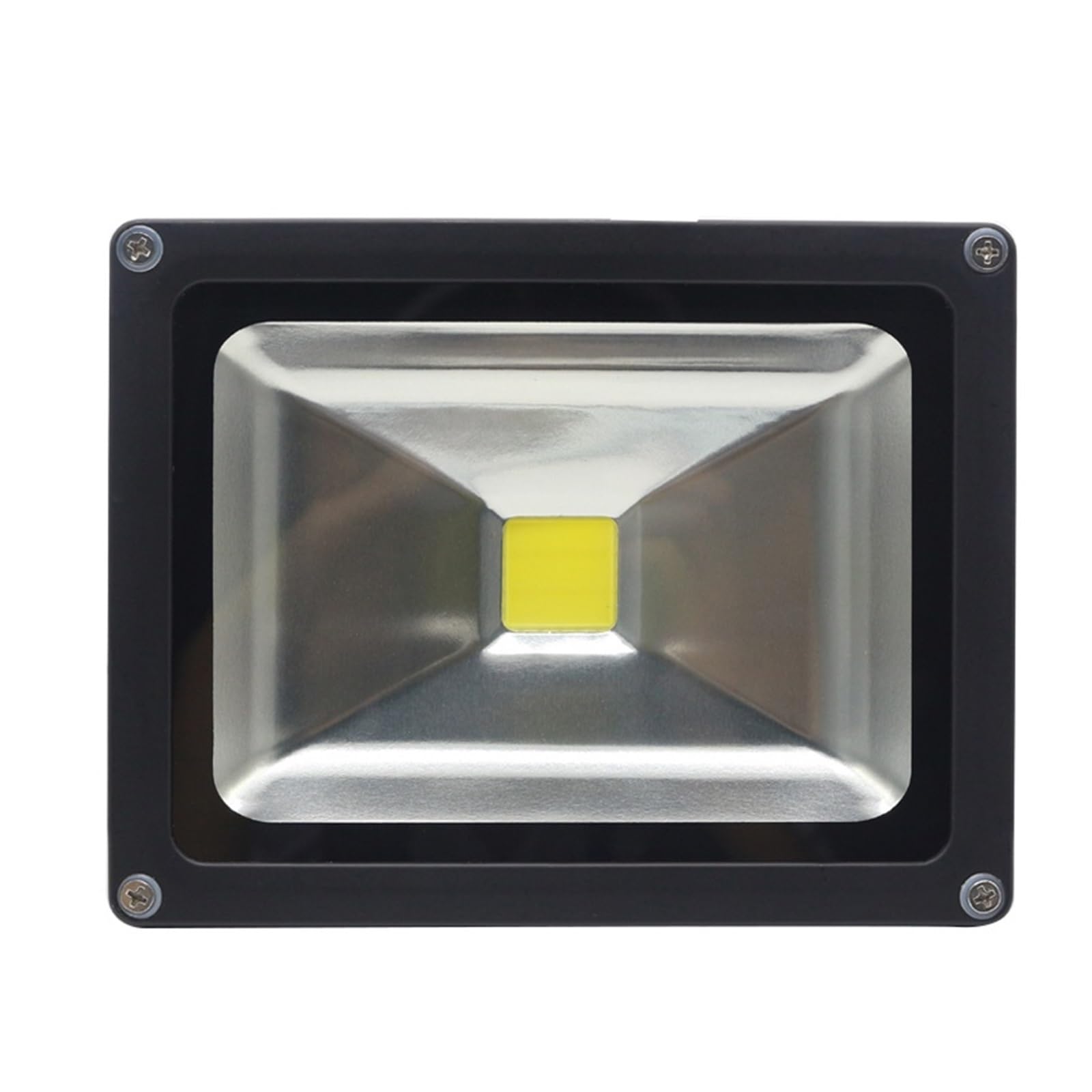 Wodoodporne Światło Halonowe LED 10w 20w 30w 50w IP65 Lampa Reflektorowa Reflektor Oświetlenie Ogrodowe Na Zewnątrz Zewnętrzne Garaż ogrodowy(6000K,20W Grey shell)