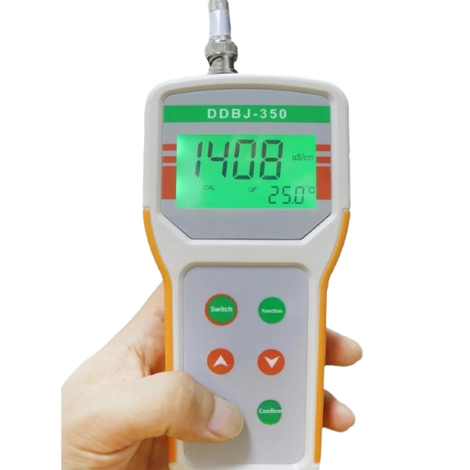 Medidor de conductividad portátil DDBJ-350, comprobador Digital de conductividad del Agua for análisis de Calidad del Agua.
