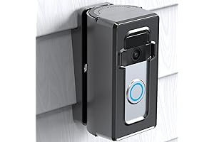 Vinyl Siding Mount: Doorbell Protector, Multi-Angle Adjustment Bracket for Video Doorbell 1/2/3/4