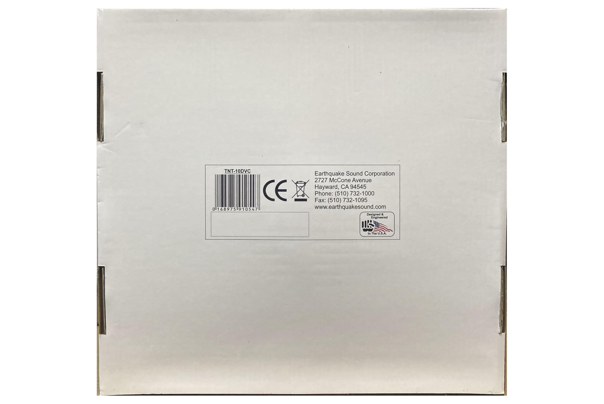 Earthquake Sound TNT-10DVC 10-calowy subwoofer z podwójną cewką 4-omową
