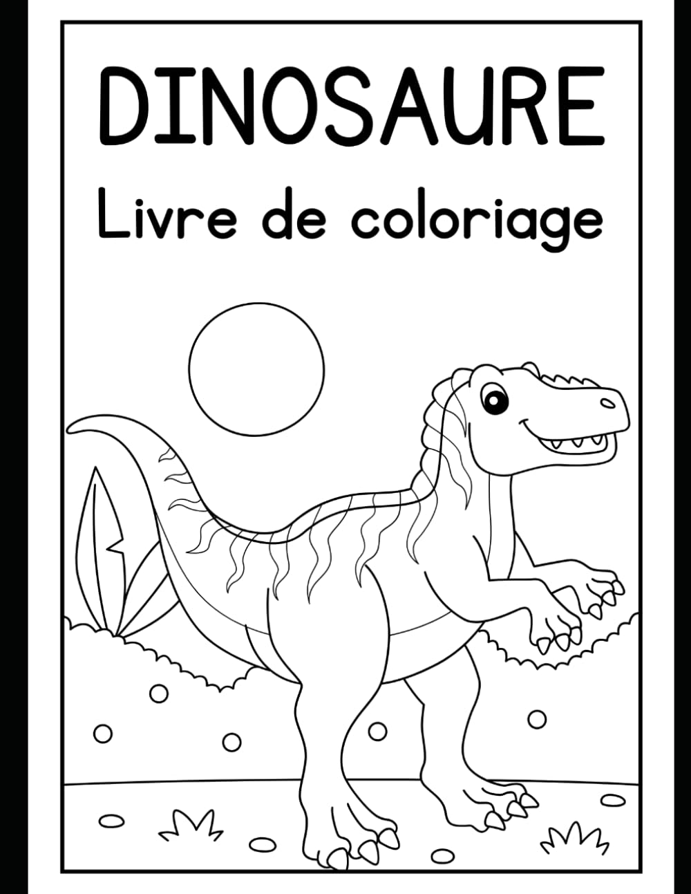 Livre de coloriage sur les Dinosaures