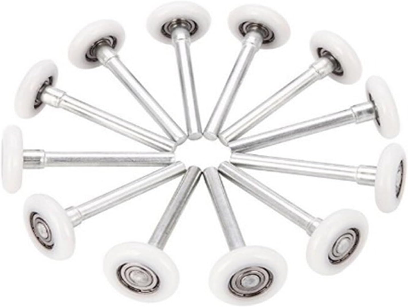 6200Z Precision Sealed Bearing Garage Door Rollers - 10 Pack