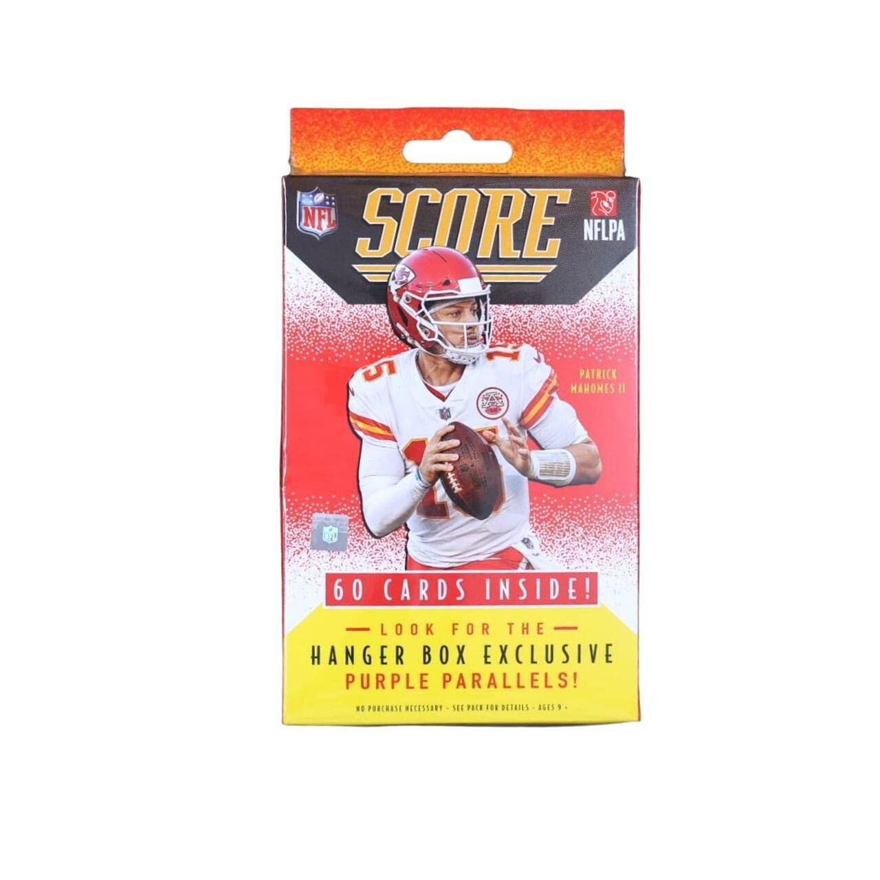 2021 Panini Score Football Hanger Box - 60 Cards Inside with Exclusive Purple Parallels