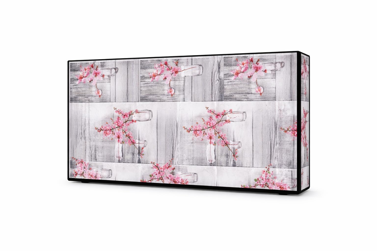 Premium LED TV Cover suitable size for 55 inch Led tv | PVC Fabric | Dustproof, Washable & Adjustable Velcro Fit-image-38
