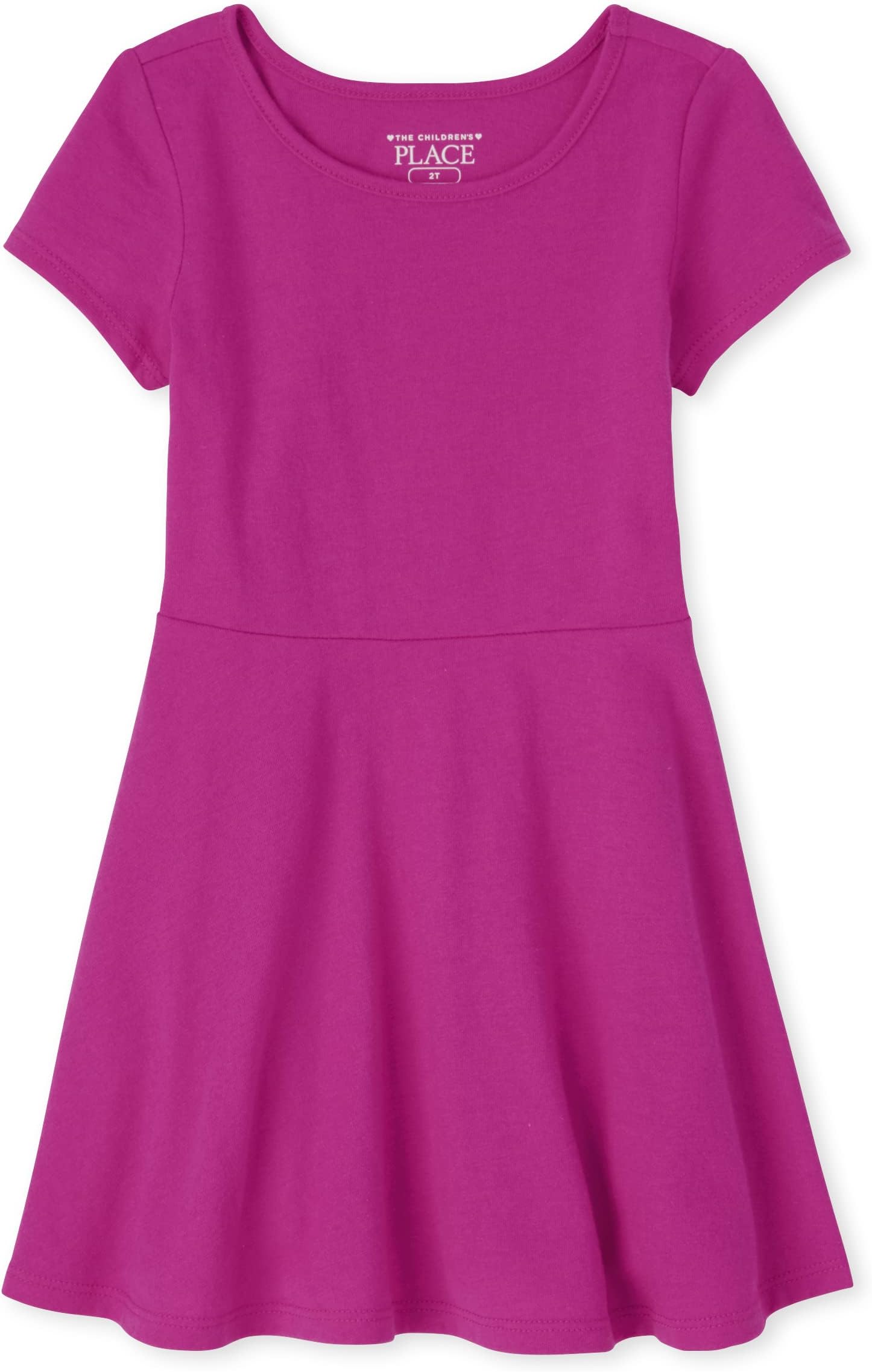 and Toddler Girls Short Sleeve Fashion Dress