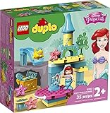 LEGO DUPLO Disney Ariel's Undersea Castle 10922 Imaginative Building Toy for Kids; Ariel and Flounder’s Princess Castle Playset Under The Sea (35 Pieces)