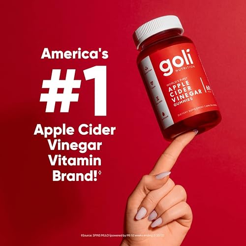 Miniatura 5 de Goli Vitaminas gomosas de vinagre de sidra de manzana 180 unidades vitaminas B9 y B12 sin gelatina sin gluten veganas y sin OMG