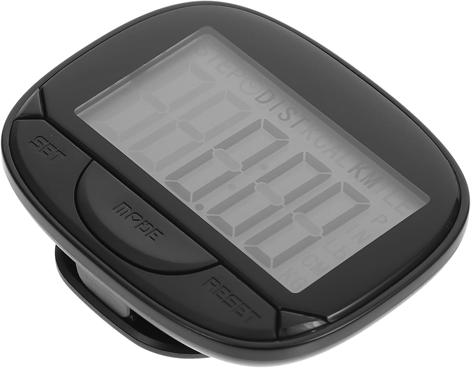 1Set Large Screen Pedometer for Sports Accurate Step Counting Machine with Clip Easy to Carry and Use for Walking and Exercise Goals Lightweight Design