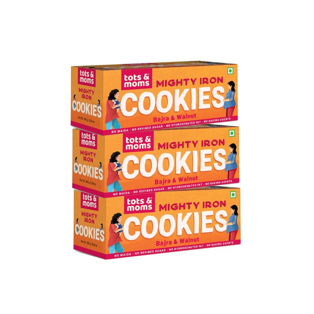 See full amazon price history chart for Tots & Moms Foods - Mighty Iron Cookies - Bajra & Walnut | Boost Pregnancy Nutrition | Lactation Cookies for Breastfeeding mothers | Millet & Jaggery Junk-free Snack - Pack of 3-150g Each Tots & Moms Foods - Mighty Iron Cookies - Bajra & Walnut | Boost Pregnancy Nutrition | Lactation Cookies for Breastfeeding mothers | Millet & Jaggery Junk-free Snack - Pack of 3-150g Each (B0CZS2GMGD) Amazon Price History, Amazon Price Tracker