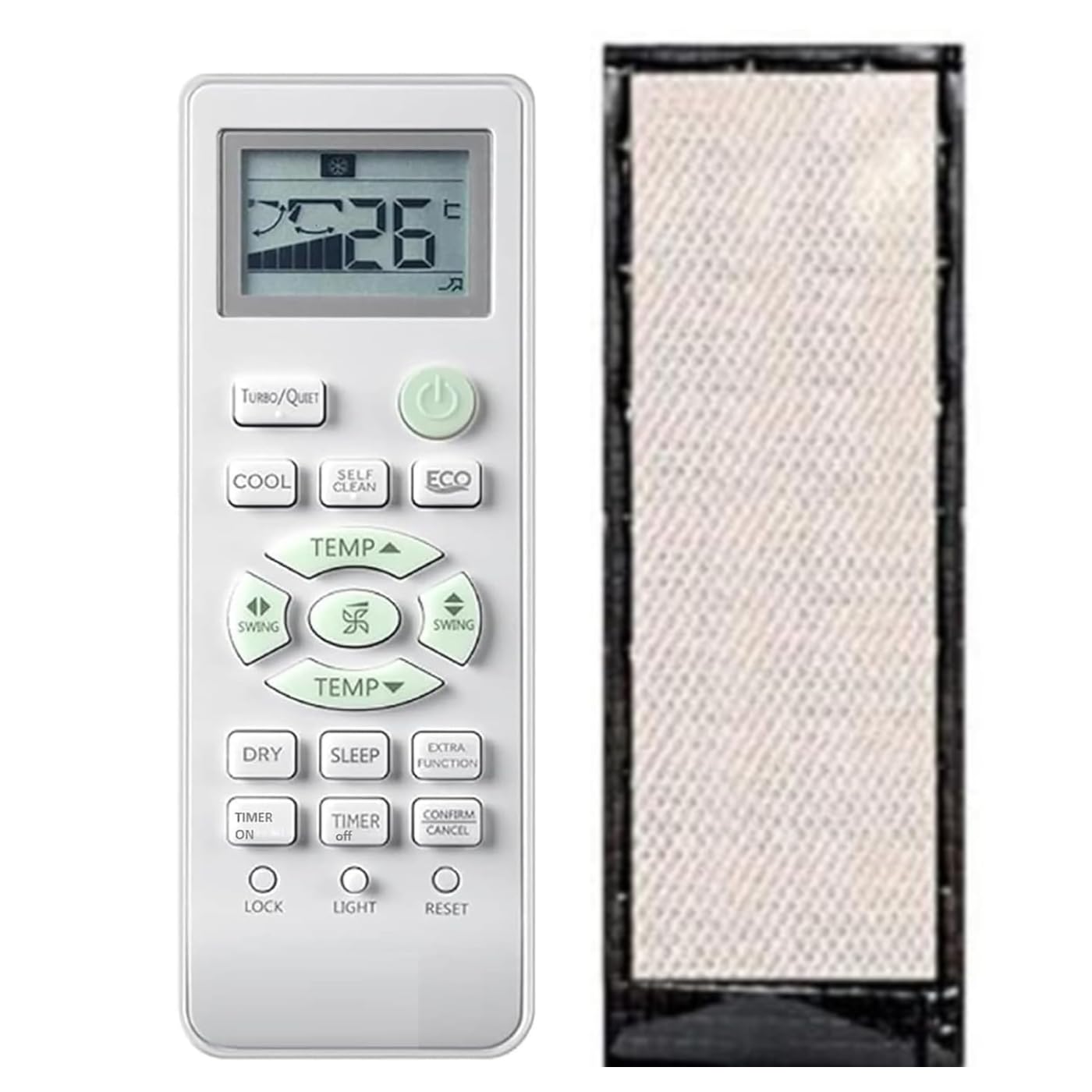 KRITEX Present Remote Cover, Compatible with HAIER SELF Clean AC NO.131F | Remote Cover | PU Lether CASE Holder (Before Placing Order,Compare Your Old Remote Photo with Image)..-image-36