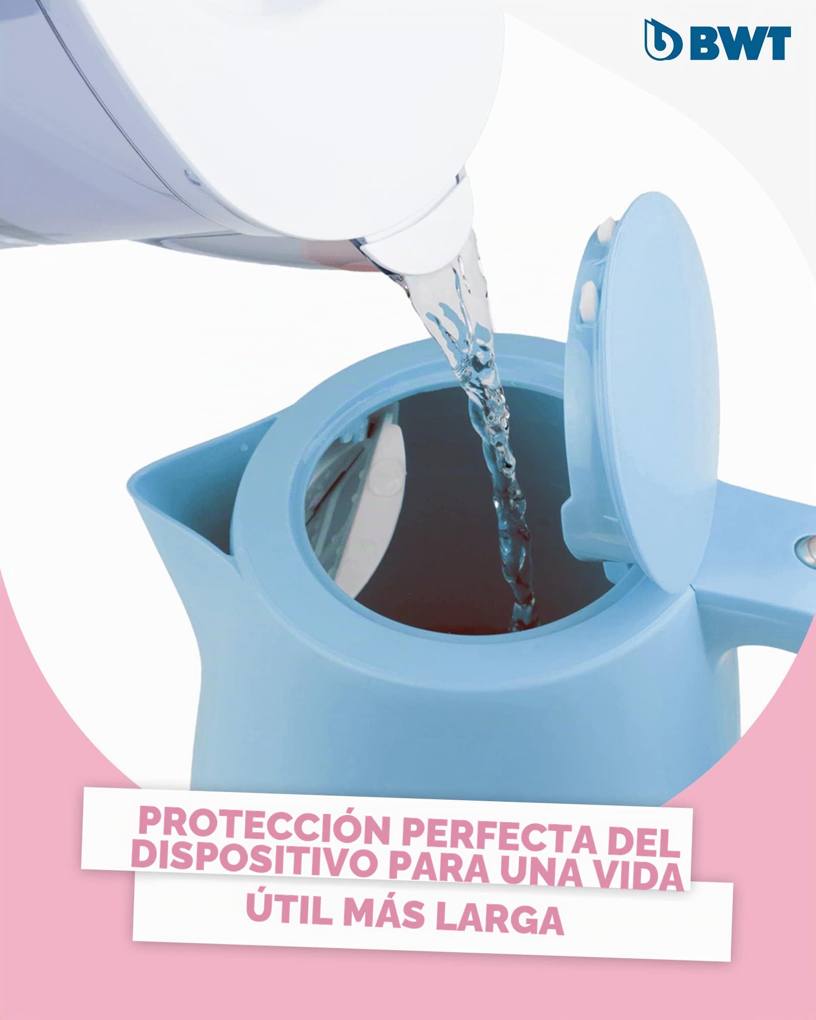 BWT Magnesium Mineralizer - Pack de filtros de jarra de agua que mineralizan el agua con magnesio (Paquete de 2)
