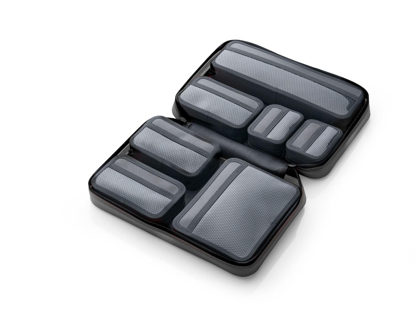 Bolsa organizadora con 7 inserciones magnéticas – Bolsa de almacenamiento modular – Ideal para viajes y tecnología, flexible y adaptable para herramientas y piezas pequeñas, organizador de