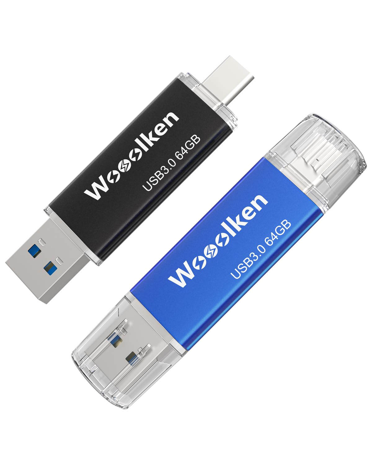 Clés USB C 64 Go en métal brossé haute performance pour MacBook Pro - 7