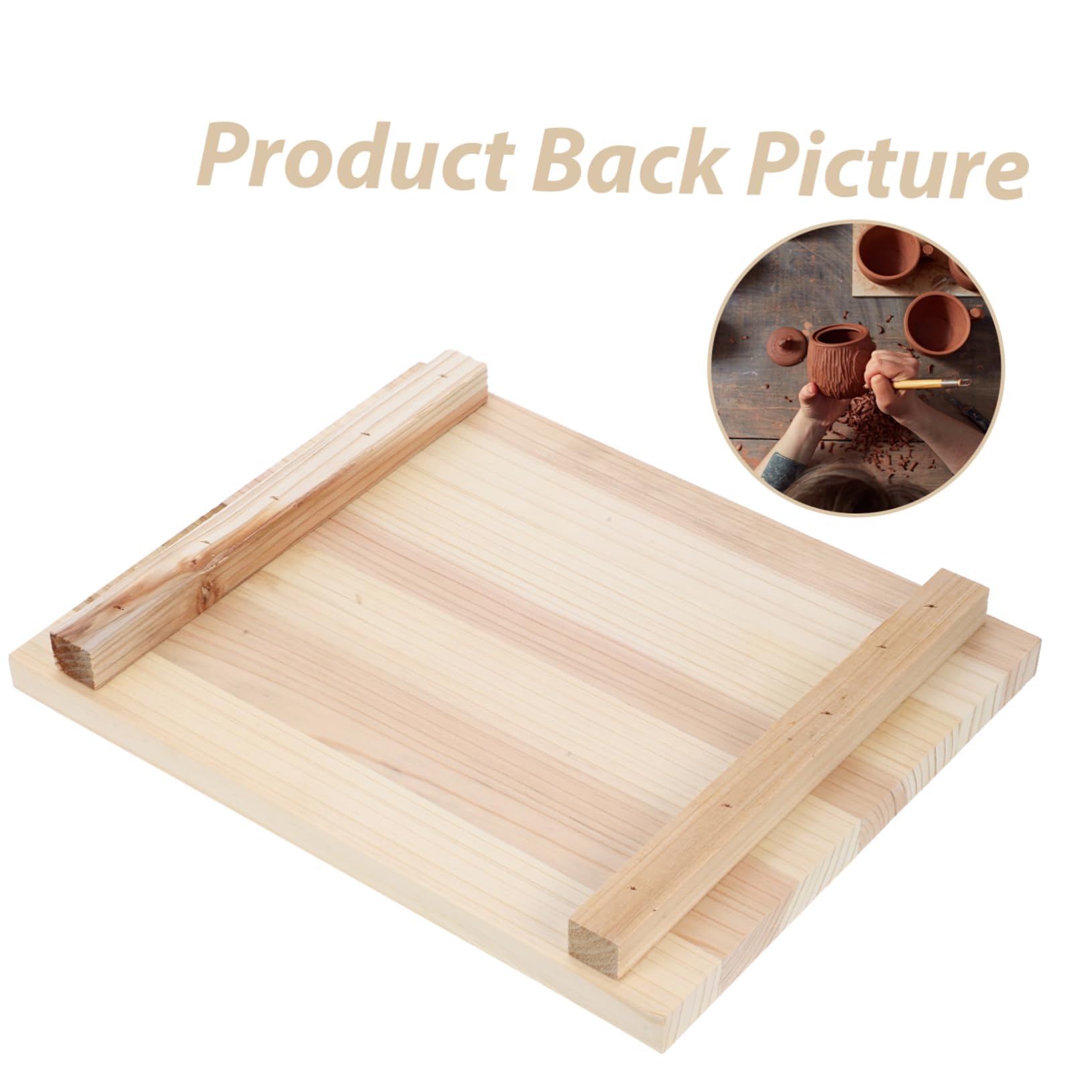 Gadpiparty 2pièces Planche Argile pour Séchage Argile Outils De Sculpture pour Poterie Modelage Céramique Absorption Eau