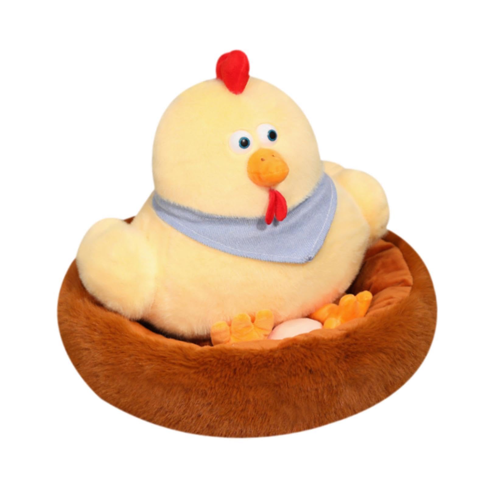Poulailler en peluche cadeau anniversaire enfant nid doux Sharplace