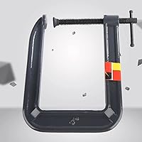 Vista 5 de Heavy Duty G Tipo Carpintería, Abrazadera C Abrazaderas C Abrazaderas de Servicio Pesado C Abrazadera de Bricolaje Dispositivo de sujeción