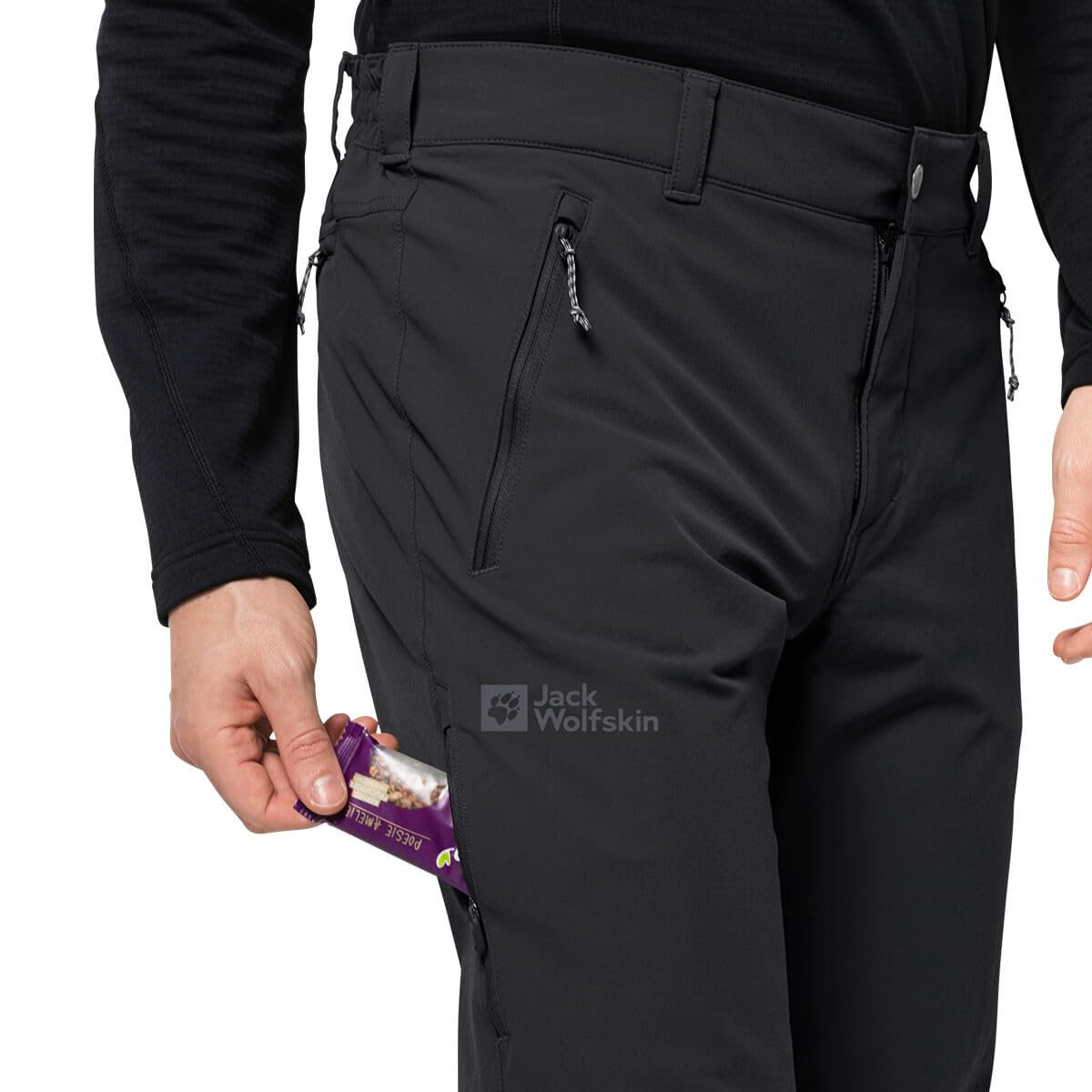 Jack Wolfskin Herren Activate Xt Pants M Wanderhose, Schwarz, 54 EU