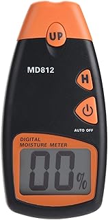 Medidor de umidade de madeira, detector de umidade Higrômetro de madeira Display LCD 2/4 pinos úmidos para árvores