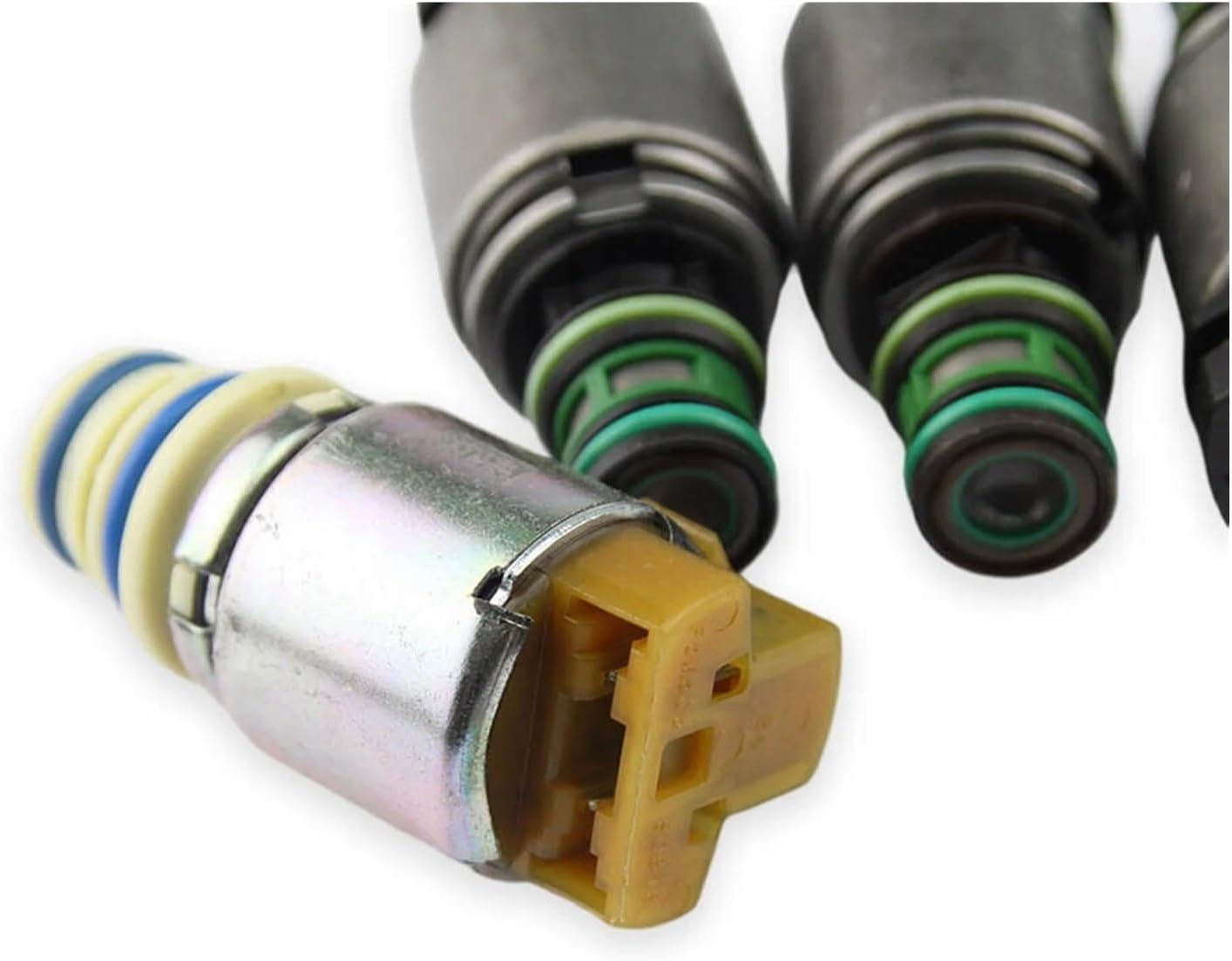 7Pcs 6R80 6R60 AL3P7G276AF Transmission Valve Body Solenoid Kit Compatible with F150