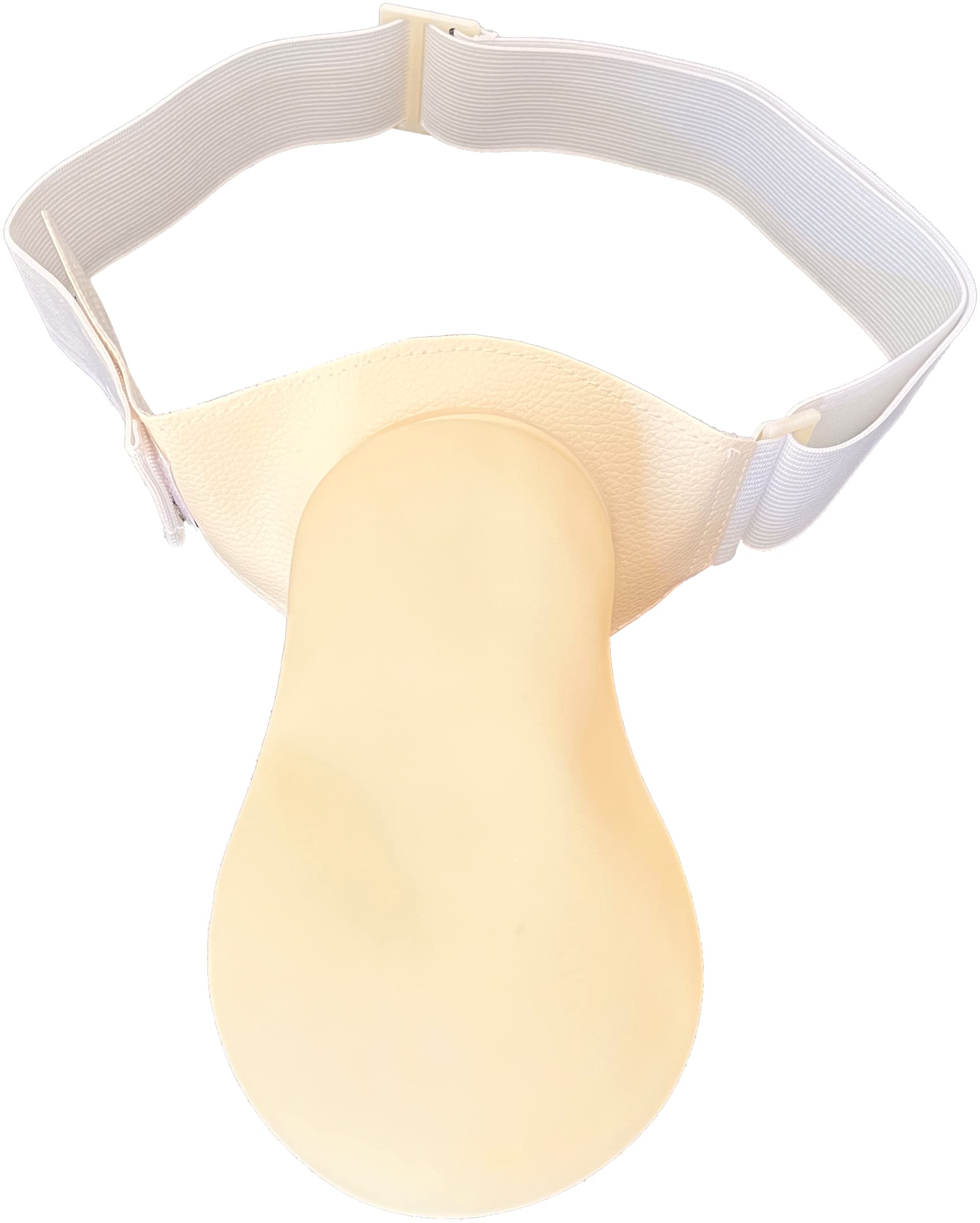Latex Colostomy Bags with Belt Ostomy Pouches with Elastic Belt colostomy Belt, Hole Dia.:6cm/2.36inch (Pack of 1)
