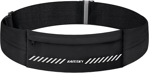 Ceinture Running Réfléchissante & Déperlante Sport Porte HAISSKY