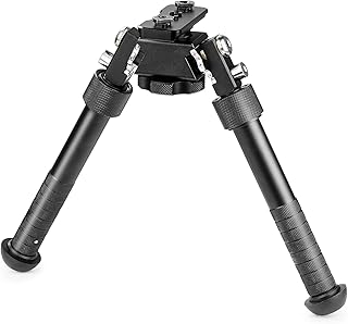 JINSE Bipod, 6.5-9 Inch Lightweight Hunting Bipod for M-Rail,Directly Attach to The Rail - JINSE