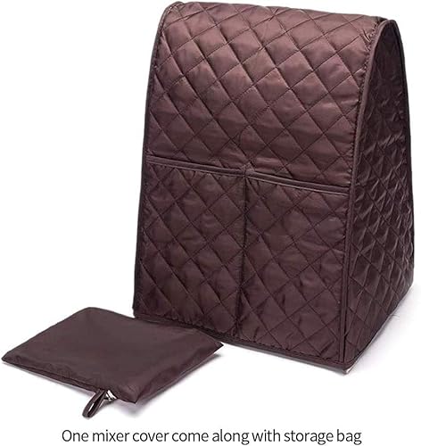 Miniatura 3 de Kitchen Aid - Funda para batidora, compatible con mezclador de pie KitchenaidHamilton de 5 a 8 cuartos de galón, cubierta antipolvo con bolsillos,