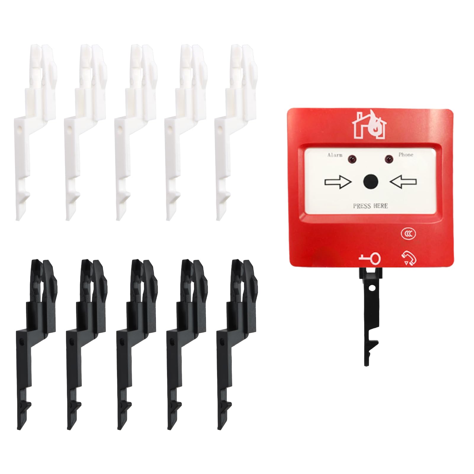 10 Pack Fire Alarm Test Key, Fire Call Point Key