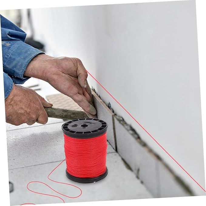 GANAZONO cuerda de nylon para albañilería 3 rollos, línea flexible para proyectos de construcción, ligera y resistente miniatura 6