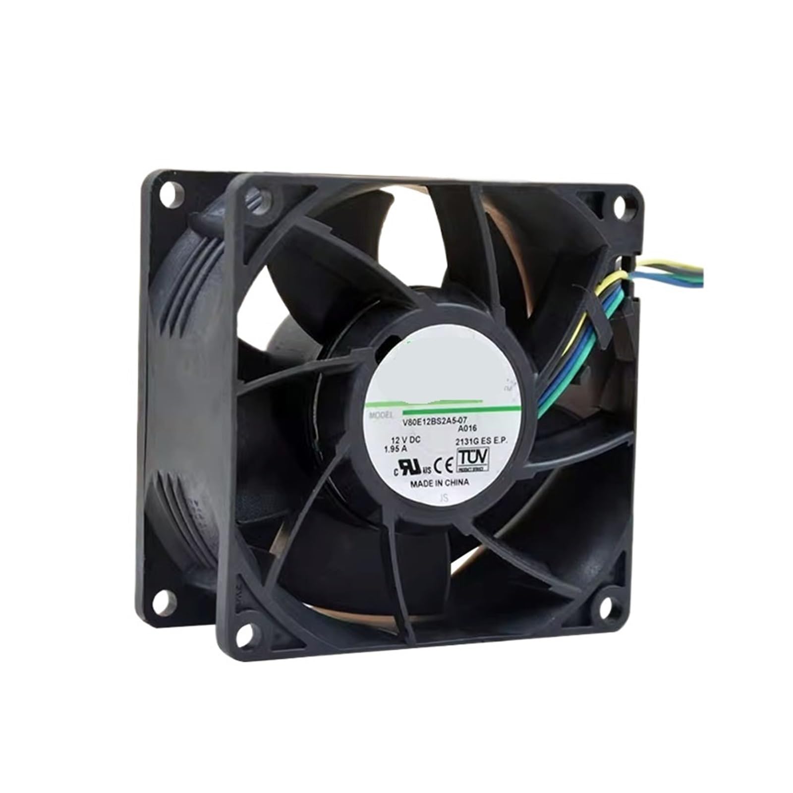 UWUKCJOKQ V80E12BS2A5-07 12V 1.95A 8038 80 * 38mm 8cm Cooling Fan