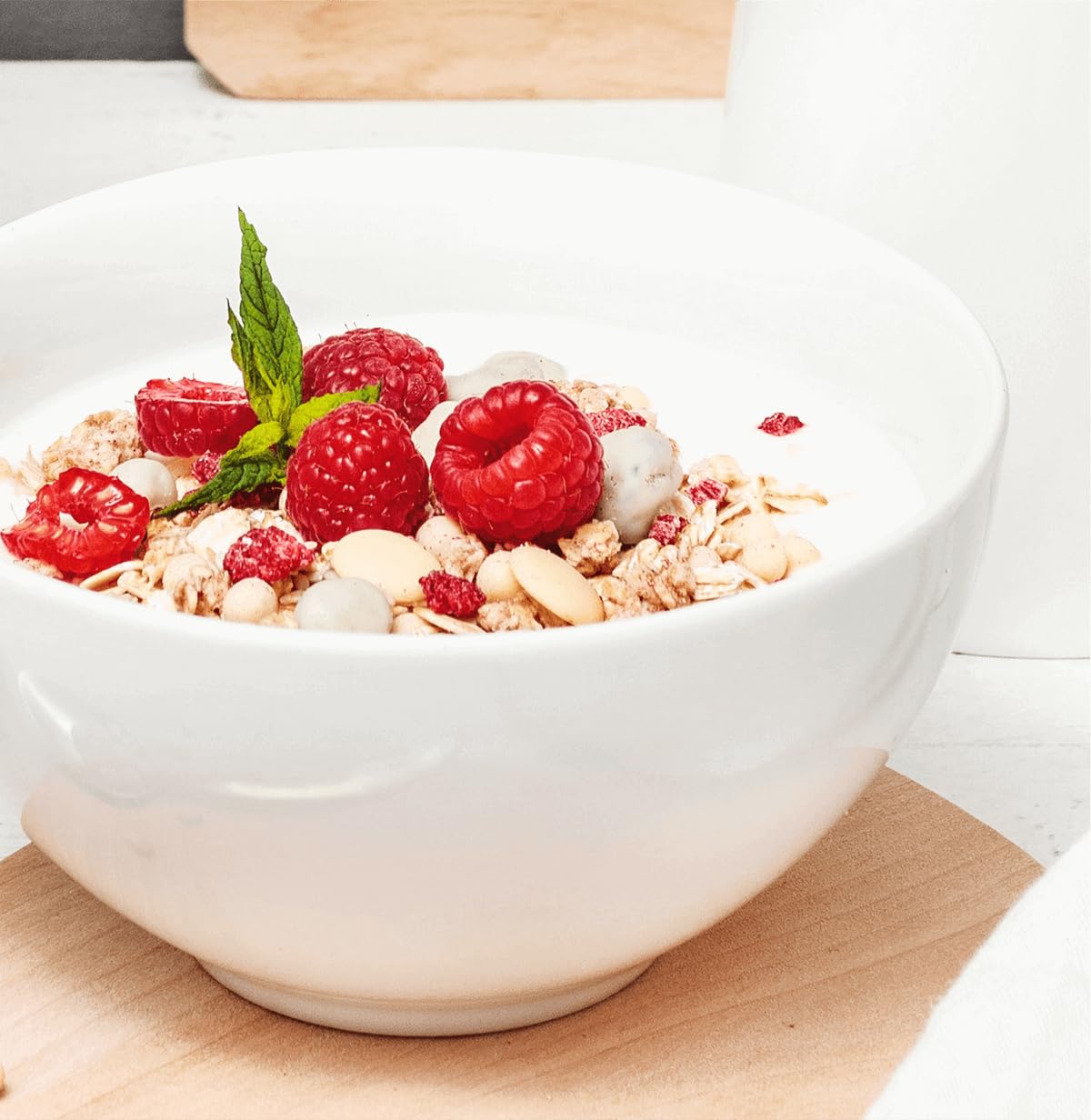 mymuesli 6er Schoko-Mix BIO Müsli (6x 575g) mit Chocolate, Super Choc, Choco Brownie, Choco Banana, Berry White Choc und Raspberry Dark Choc - Ohne Palmöl