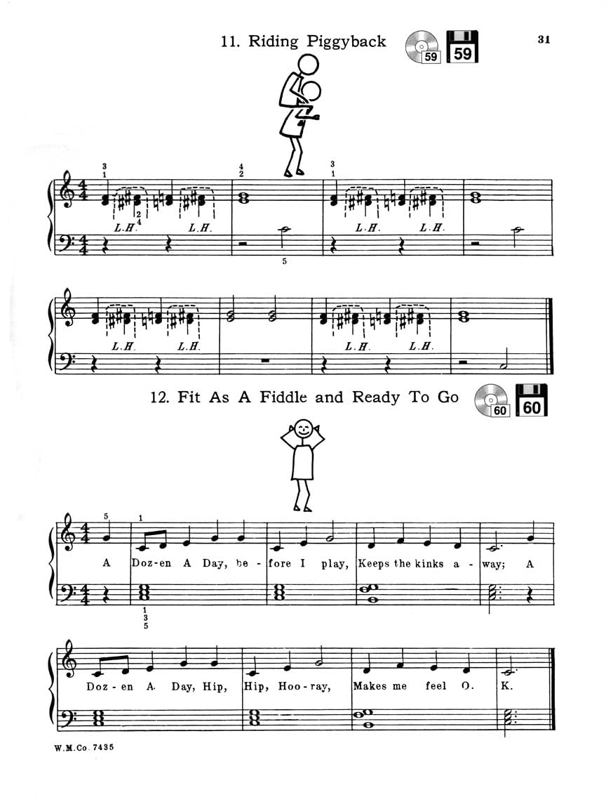 A Dozen a Day Preparatory Book -Technical Exercises for Piano | Beginner Piano Technique Exercises for Kids | Piano Method Book for Finger Strength and Independence | Piano Warmups for Students — Amazon image 6