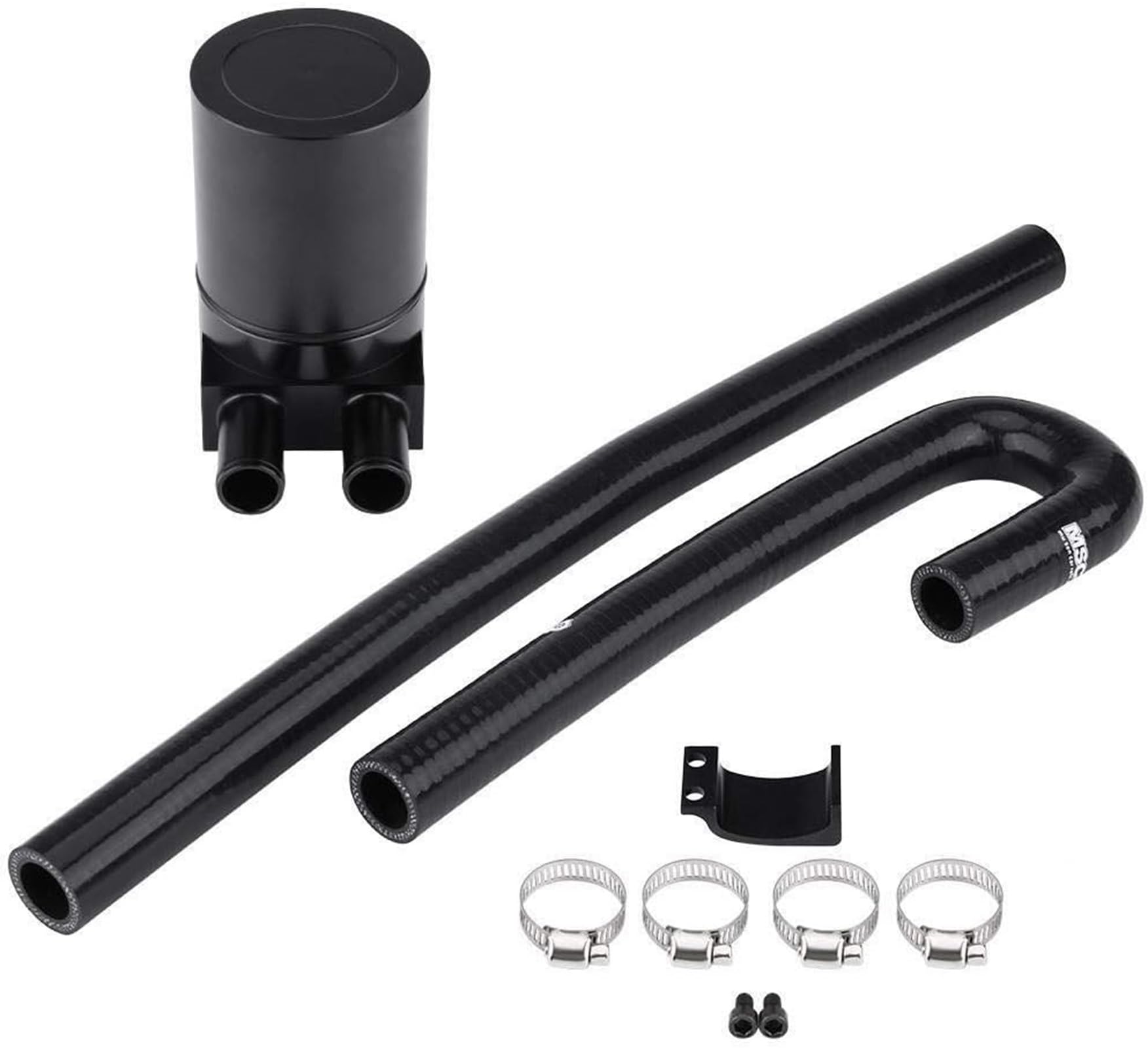 KSTE Catch Can, Catch Réservoir d'huile Can reniflard réservoir Kit Compatible with N54 335i 135i E90 E92 E82 2006-2010