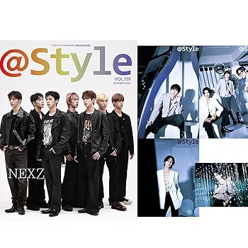 Amazon.co.jp: 和訳付き+ @Style 2025年 10月号 NEXZ 表紙 Snow