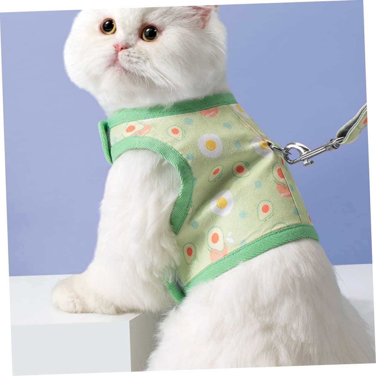 Toddmomy 4juegos Arnés De Mascota con Correa Diseño De Aguacate Arnés De Malla Transpirable para Perros y Gatos para Paseos y Entrenamiento