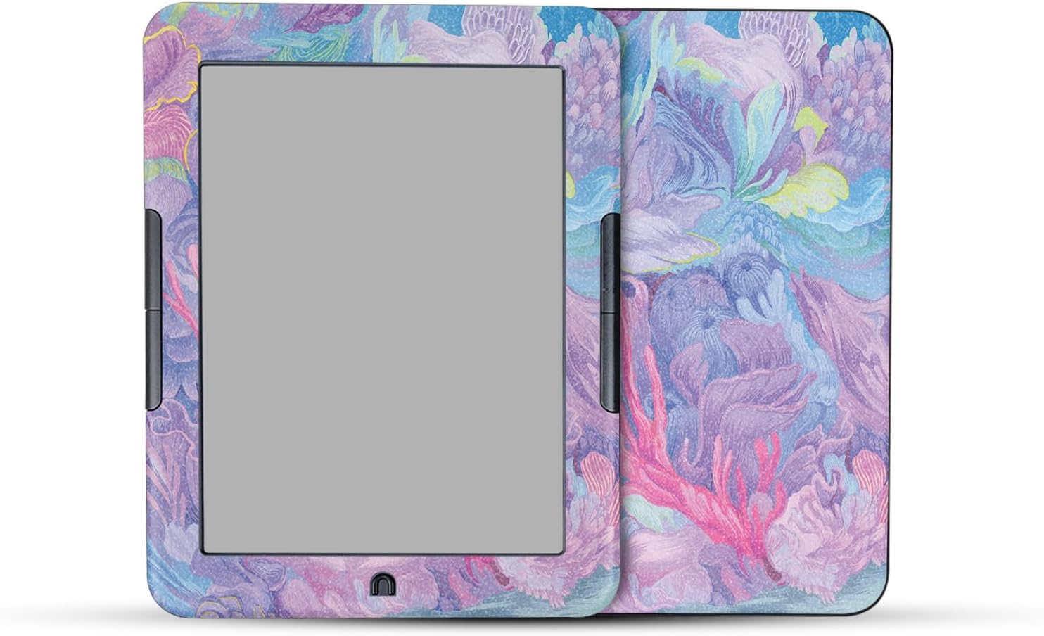 Glossy Glitter Tablet Skin Compatible with Barnes & Noble Nook GlowLight 4 (2021) - Dreamy Reef - Premium 3M Vinyl Protective Wrap Decal Cover - Easy to Apply | Crafted in The USA by MightySkins