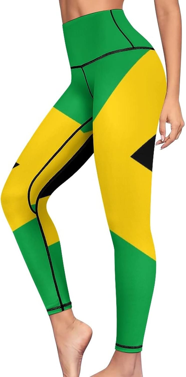 Leggings with 2 Pockets for Women High Waist Tummy Control Workout Running Yoga Pants
