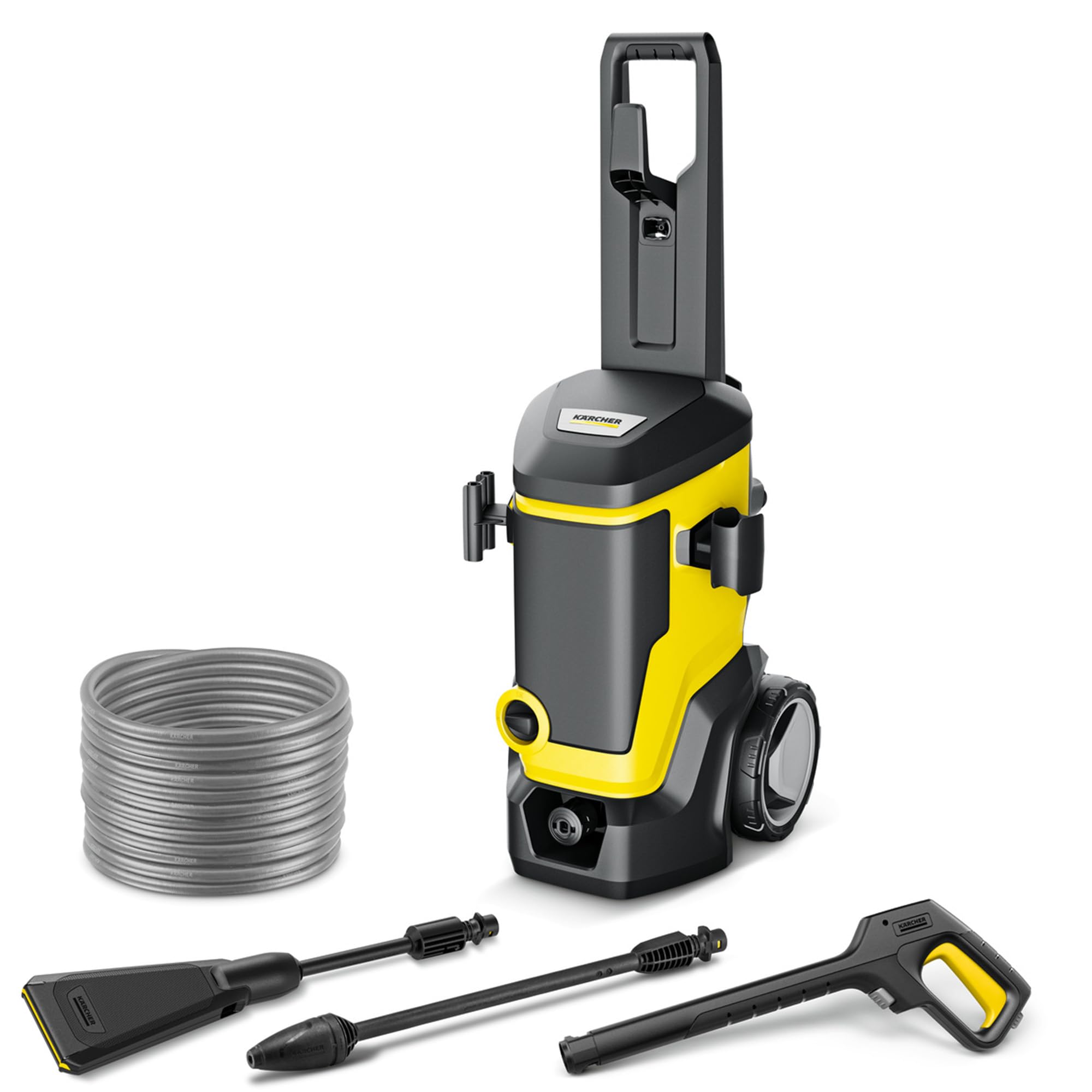 K 7 WCM Flex eco!Booster high-pressure washer, pressure: max. 180 bar, flow rate: 550 l/h, area: 60 m²/h, weight: 17 kg, PremiumFlex high-pressure hose, dirt blaster, eco!Booster