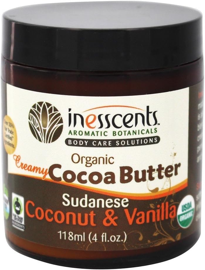 INESSCENTS Coconut & Vanilla Creamy Cocoa Butter, 4 OZ