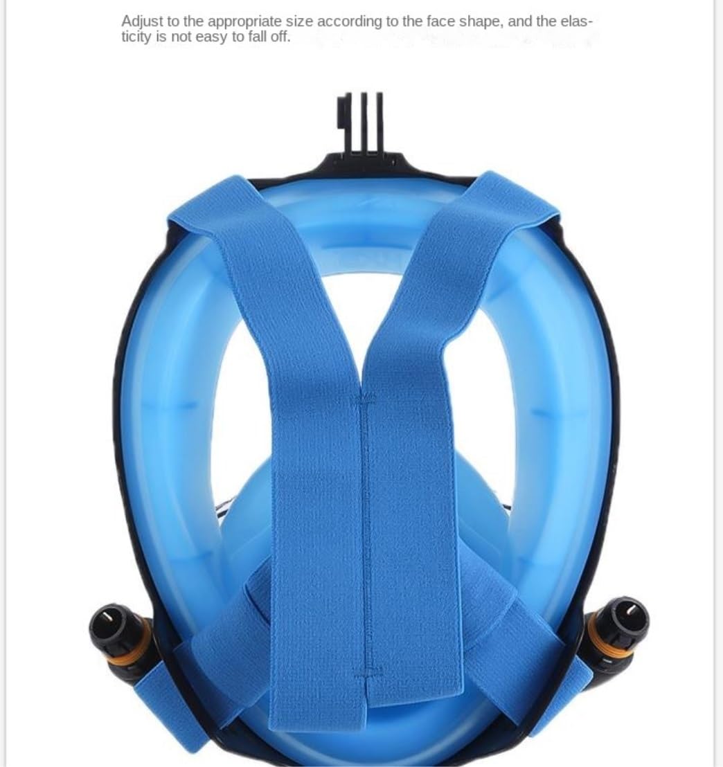 Maschera da Sub Snorkel Set 180° Panoramic Diving Snorkeling Maschera Da Nuoto Con Fotocamera Moun Sub Snorkeling & Apnea
