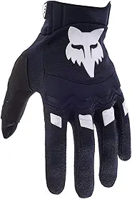 Fox Racing Luva masculina Dirtpaw Motocross Dirt Bike, Preto/Branco, Médio