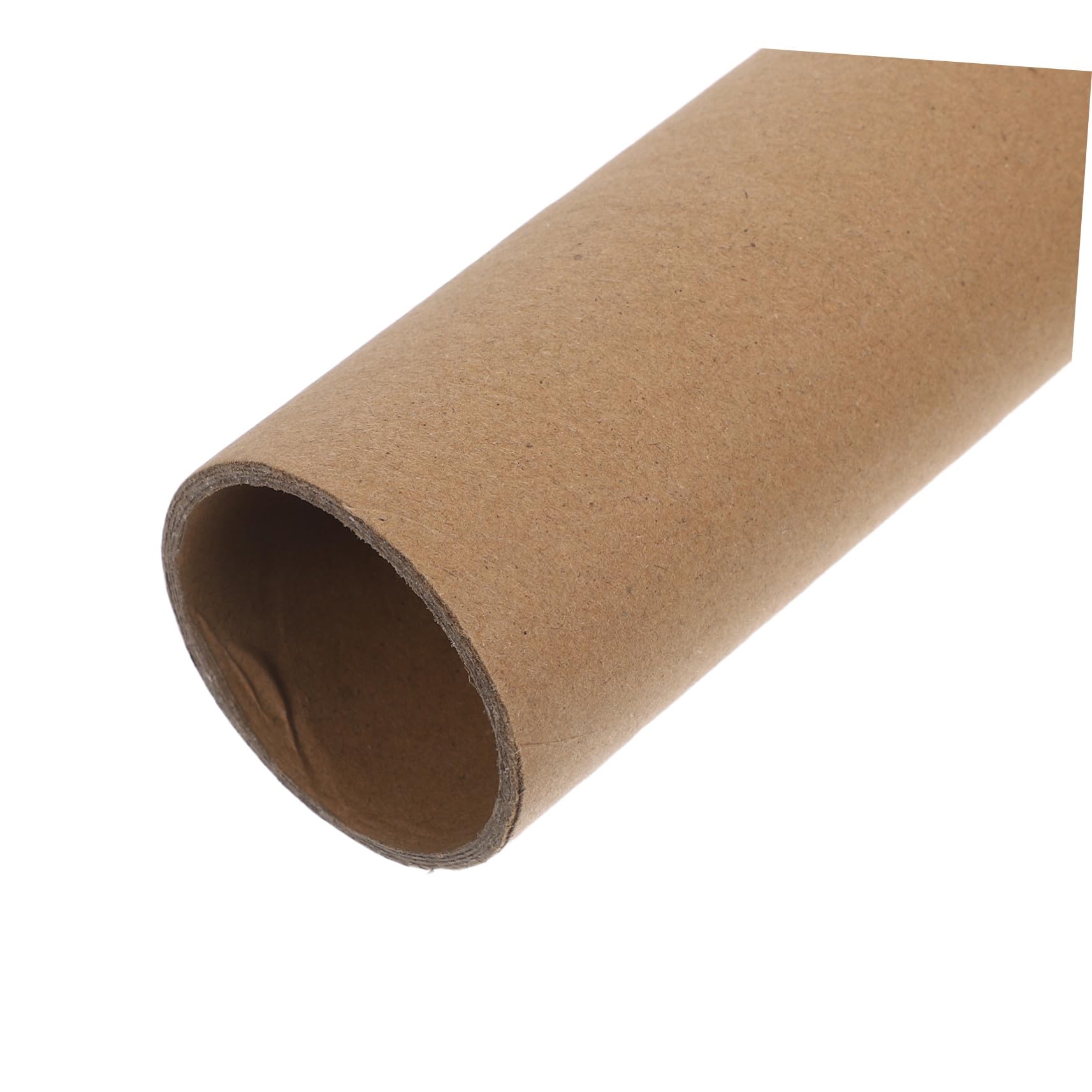 10 Pièces Tubes d'expédition en papier kraft avec bouchons cylindres ronds résistants pour affiches dessins tubes d'emballage et stockage multifonctions