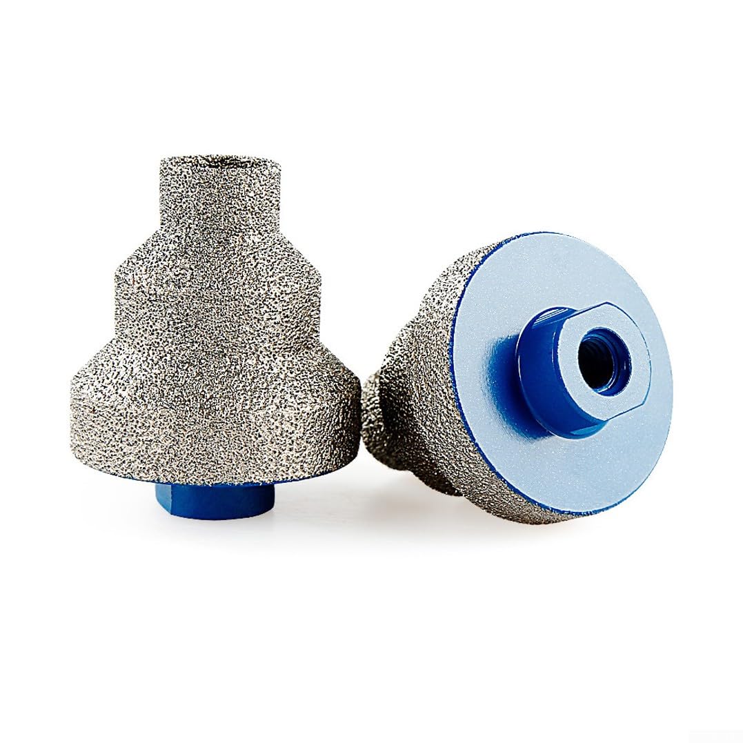 HpLive Foret étagé diamanté, foret étagé 20-35-50 mm avec rainures droites, fraise pour carrelage, marbre, métal, bois, aluminium, perçage précis