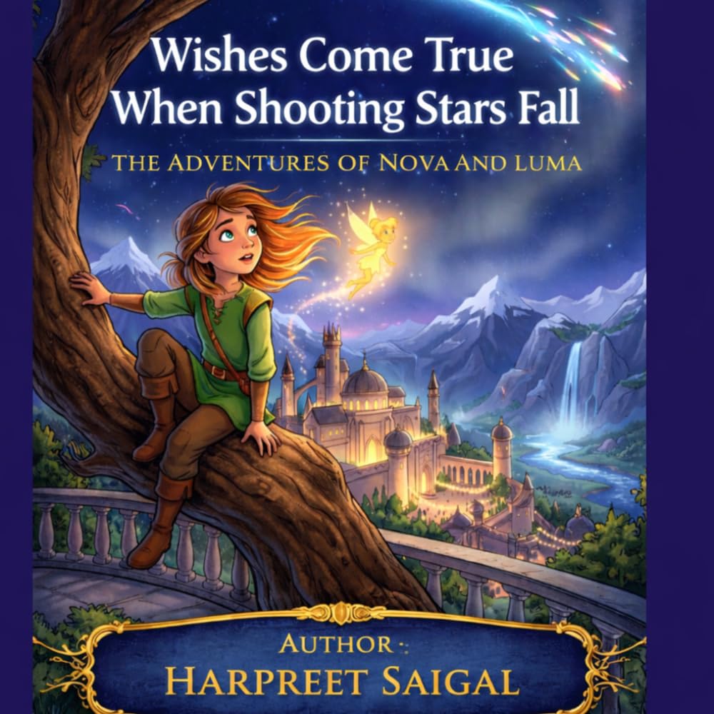 Wishes Come True When Shooting Stars Fall Subtitle: The Adventures of Nova and the Kingdom of Luma: 1