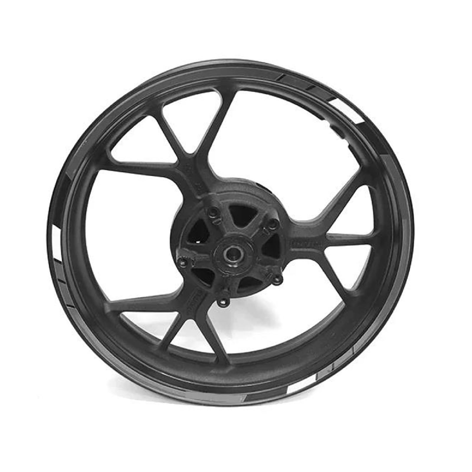 Motorcycle Wheel Stickers Night Reflective Decorative Rim for Yamaha YZFR125 YZF R125(Style 17)