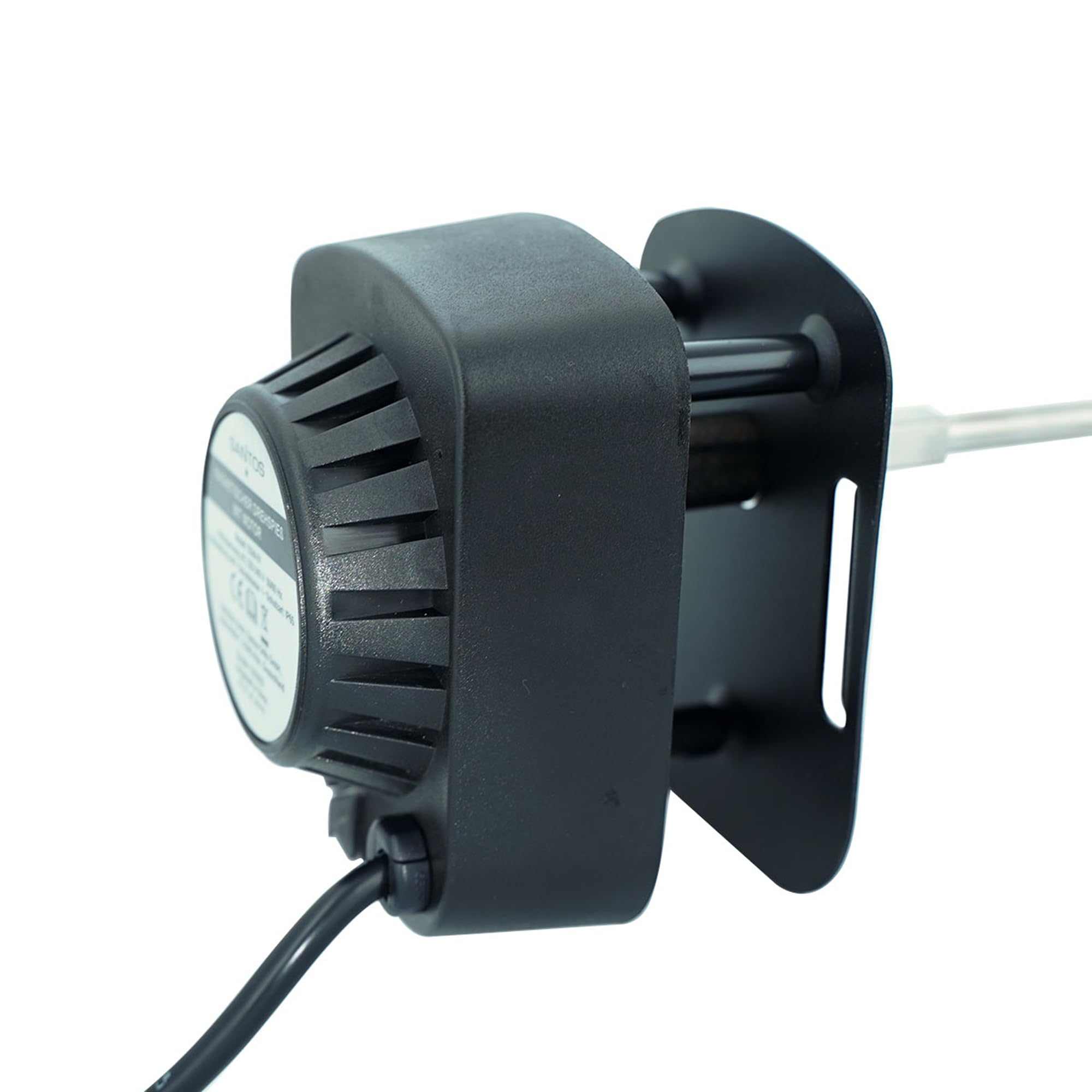 SANTOS motorisierter magnetischer Drehspieß - passend für Napoleon Rogue 425er & Freestyle 425er - Gasgrill-Rotisserie - 2 Laufrichtungen - Fleischnadeln
