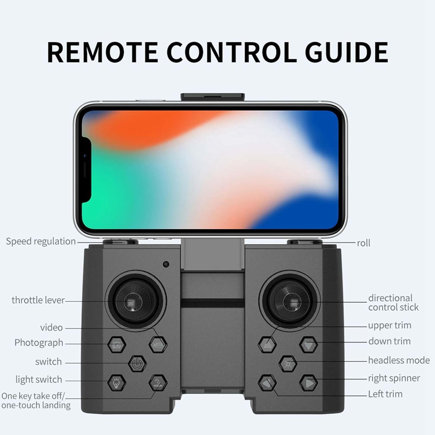 2024 New Pro Drone F190 With 4K Dual HD FPV Camera, RC HD Aerial Photography 2.4GHz WiFi UAV Four-Way Obstacle Avoidance Foldable, Headless Mode, Altitude Hold, Gifts For beginners (BK Single Battery)