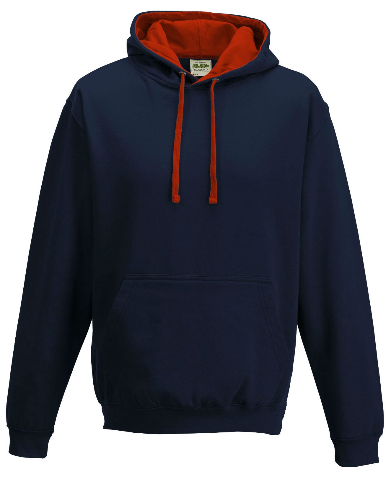 Just Hoods Varsity Hooded Sweatshirt - - XXX-Large