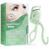 Heated Eyelash Curler, Fast Heat up Within 5s, 24 Hours Long Lasting, Rechargeable Electric Eyelash Curler, Temperature Control, Safe Anti-Burn Eyelash Curlers, Quick Natural Curling Eye Lashes